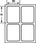 Miniatyrbillede 2 af 2: HellermannTyton 526-01714 HFX12-35P-SP-YEWH Kabellabel Helafix 35 x 12 mm Farve på etiketten: Gul Antal etiketter: