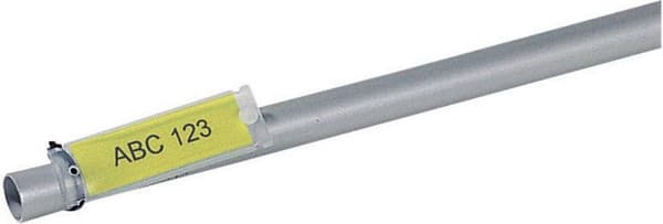HellermannTyton 526-01714 HFX12-35P-SP-YEWH Kabellabel Helafix 35 x 12 mm Farve på etiketten: Gul Antal etiketter:
