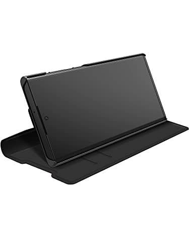 Black Rock - Booklet etui Klassikeren passer til Samsung Galaxy S22 Ultra 5G I mobiltelefon etui, stativ funktion, magnetisk lukning (sort)