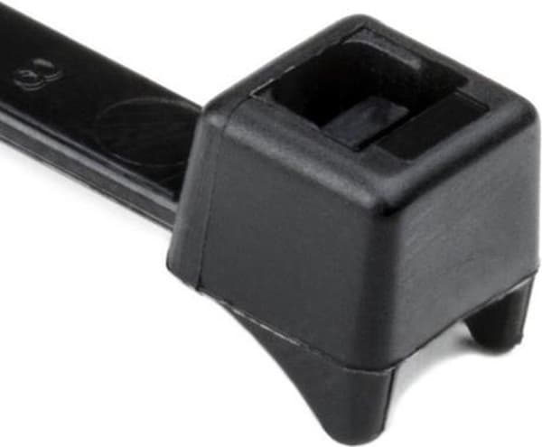 HellermannTyton 112-52112 CTT60R-PA66HS-BK Buntband 205 mm 4,70 mm Svart Värmestabiliserad 100 st.