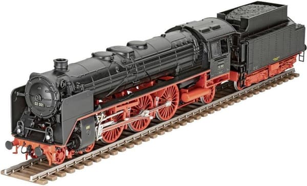 1:87 Revell 02171 Ekspreslokomotiv BR 02 & Tender 2'2'T30 Plastsæt