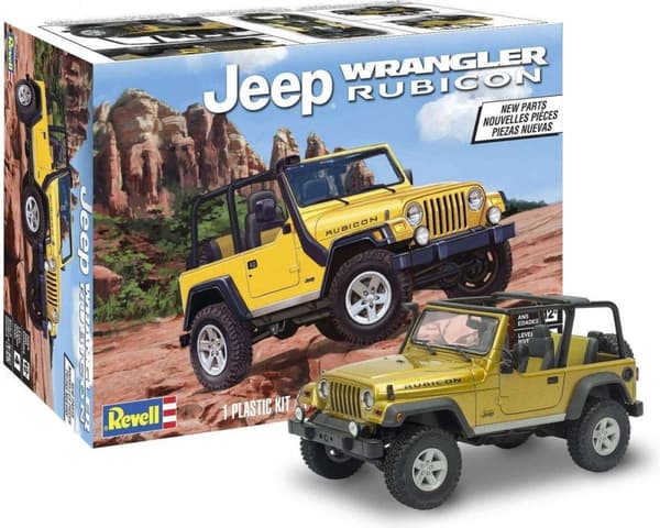 1:25 Revell 14501 Jeep Wrangler Rubicon - Special Release Edition! plastsats
