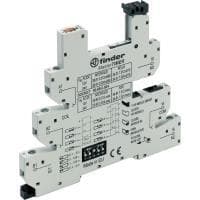 Finder relæbase med holdeklemme, med LED, med EMC undertrykkelseskreds 1 stk. 93.68.0.024 Serie 34 34.51 (93.68.0.024)