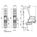 Miniatyrbillede 2 af 4: Finder 4C.51.8.230.0060 relæmodul Nominel spænding: 230 V/AC Skiftestrøm (maks.): 10A 1 skiftekontakt 1 stk.