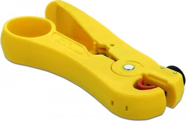 DeLOCK - Kabelafisoler - Gul (86478)