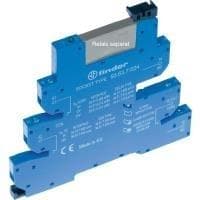 Finder relæbase med holdeklemme, med LED, med EMC undertrykkelseskreds 1 stk. 93.63.7.024 Serie 34 34.51 (93.63.7.024)