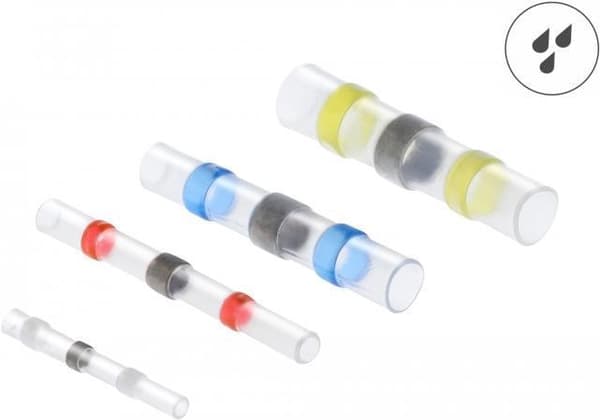 Delock juotoslankaliitin vedenpitävä sarja 50 kpl 26 - 10 AWG värillinen (20850)