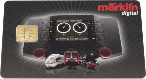 Märklin 60135 Lokomotivkort DCC, MM Sort