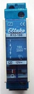 Koblingsrelæ R12-100-12V DC (22100054)