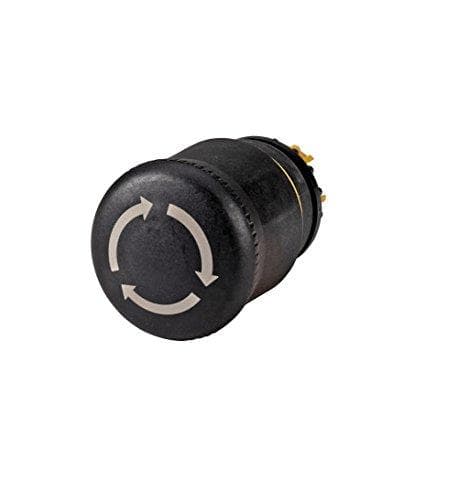 Eaton 271499 Stop/Stop-knap, Ikke-belyst, Sort, Twist-to-Lock