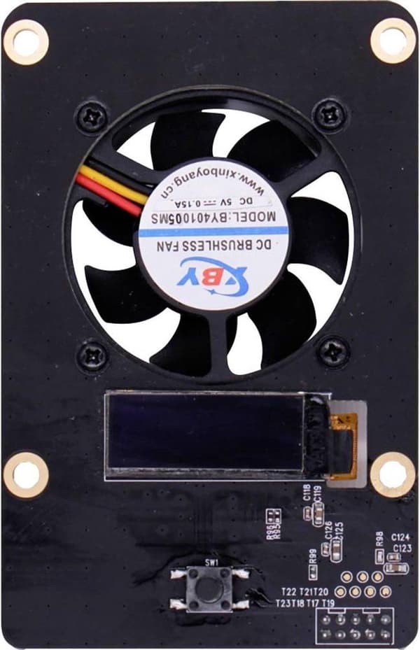 Allnet SATA NAS HAT Top Board Raspberry Pi udvidelseskort Velegnet til serier: Raspberry Pi