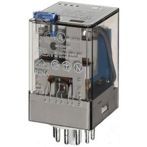 Finder plug-in relä 48 V/DC 10 A 3 växlingskontakter 60.13.9.048.0040 1 st (60.13.9.048.0040)