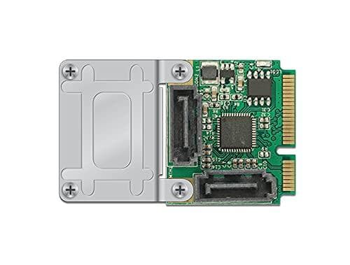 Delock Mini PCIe I/O PCIe Half Size 2 x SATA 6 Gb/s