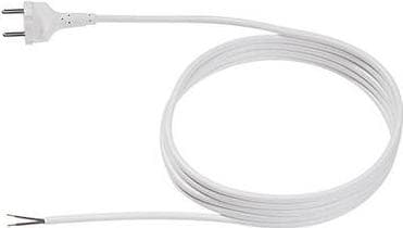 BACHMANN konturforsyningsledning 3m ws 241.275 H05VV-F 2x1 med stik type 24 løs 241.275 (241.275)