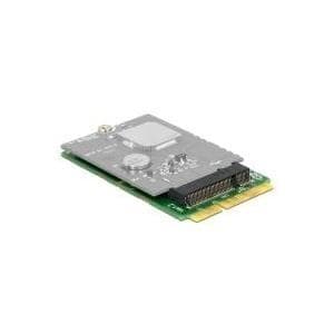 DeLOCK Adapter MiniPCIe > M.2 NGFF - hukommelsescontroller - M.2 (M.2) - 1 sender/kanal - M.2 kort - PCIe (62654)
