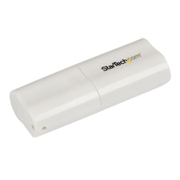 StarTech.com USB-ljudadapter - Externt USB-ljudkort - Vit - Ljudkort - Stereo - USB2.0 (ICUSBAUDIO)