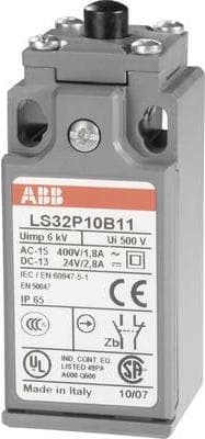 ABB endestopkontakt 400 V/AC 1,8 A stempel LS32P10B11 IP65 1 stk (1SBV010310R1211)