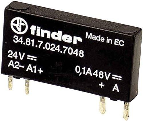 Finder 34.81.7.024.8240 PlugIn relæ, blå