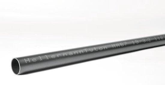HellermannTyton kutisteputki 6:1 sisäliimalla metripituuksina musta 19 mm x 3,2 mm (HA67-19.0/3.2-PEX-BK)