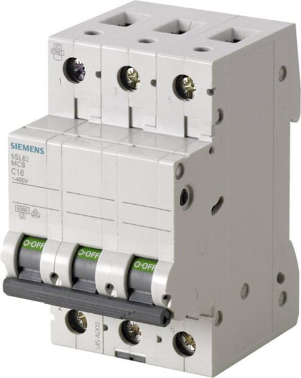 Afbryder 3-polet 13 A 400 V Siemens 5SL6313-6