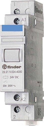 Finder installationsrelæ, 1 stk., 22.21.9.024.4000