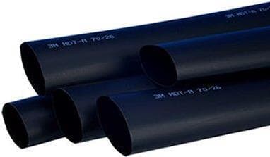 3M TE100037593 - Kutisteputki - Musta - Polyolefiini - 100 cm - 3,2 cm - 7,5 mm (7000037643)