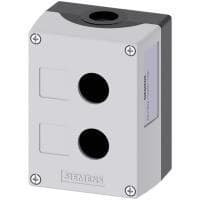 Siemens tomt hus 2 monteringssteder (L x B x H) 114 x 85 x 64 mm umærket grå SIRIUS ACT 3SU1802-0AA00-0AB1 1 stk (3SU1802-0AA00-0AB1)