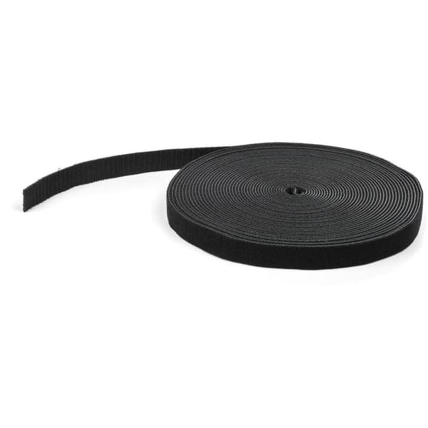 StarTech.com kardborrefäste 15 m rulle - svart - buntband - 15,24 m