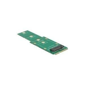 DeLOCK Adapter M.2 NGFF > mSATA - Lagercontroller (M.2) - M.2 Card - mSATA (62592)