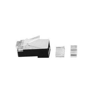 MicroConnect Modular Plug - Nätverkskontakt - RJ-45 (M) - skärmad (pack om 10)