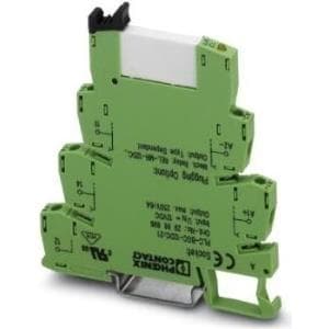 PHOENIX CONTACT PLC-RSC-230UC/21 relæmodul, 1 skiftekontakt, indgangsspænding 230 V AC/220 V DC, 10 stk.