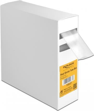Delock kutisteputkilaatikko 4 mx 25,4 mm läpinäkyvä