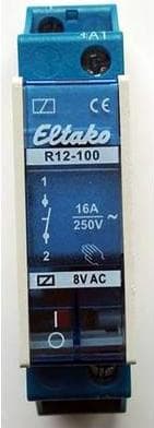 Eltako Electronics koblingsrelæ til serie EB 1S 16A R12-100-8V (22100010)
