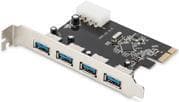 DIGITUS - USB-adapter - PCIe 2.0 - USB 3.0 x 4