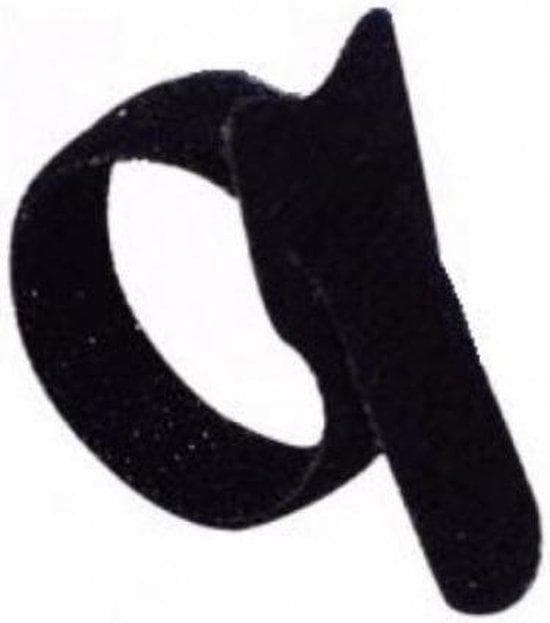 exertis Connect Velcro kabelbindere, længde 21 cm, 20 stk i en pose til bundtning og fastgørelse af kabler 0 (629164)