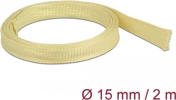Delock - punottu letku - 2,0 m - keltainen (20800)