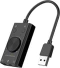 Pikkukuva 4 / 5: TERRATEC Aureon 5.1 USB - Kompakti 5.1 USB-äänikortti MAC & PC - 2 x kuulokkeet ja 1 x mikrofoni - mykistys ja äänenvoimakkuuden säätö - musta