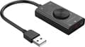 Pikkukuva 1 / 5: TERRATEC Aureon 5.1 USB - Kompakti 5.1 USB-äänikortti MAC & PC - 2 x kuulokkeet ja 1 x mikrofoni - mykistys ja äänenvoimakkuuden säätö - musta