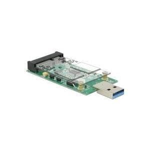 DeLOCK - Lagercontroller - mSATA - USB3.0 (62681)