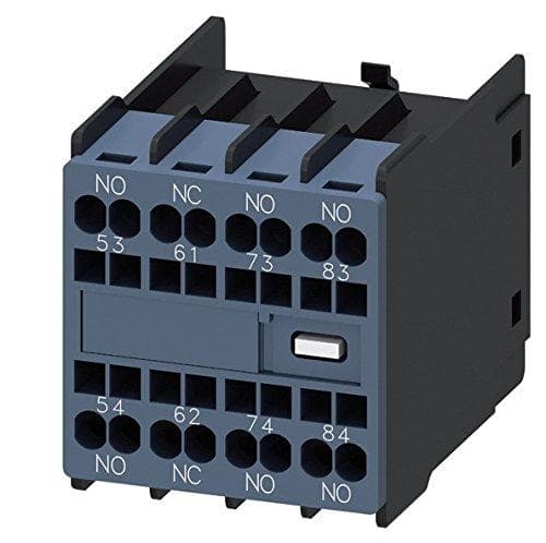 Siemens apukosketin 2NA + 2NC S00 kaasujousi DIN50011