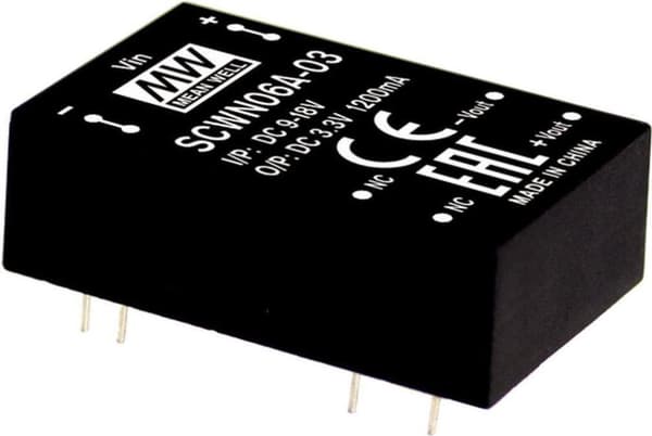 MEAN WELL SCWN06C-05 Sähkömuunnin 6W (SCWN06C-05)