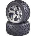 Miniatyrbillede 1 af 2: Reely 1:10 Truggy Complete Wheels Street 5-Eger Titanium Grey 2 stk.