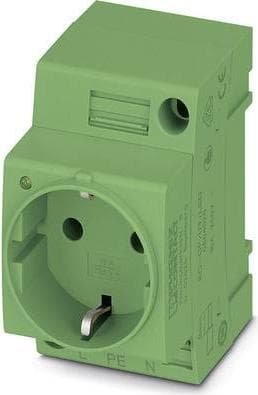 Phoenix Contact-stedose til DIN-skinne EO-CF/UT/LED/GN indhold: 1 stk (804027) Grøn