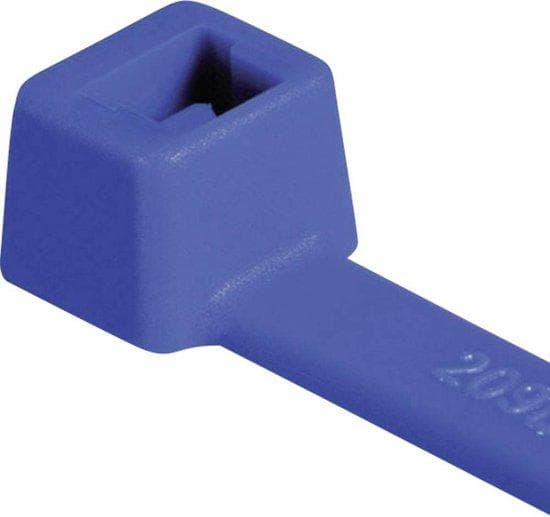 Hellermanntyton T80L-N66-BU-C1 - Buntband - Blå (pack med 100 stycken)