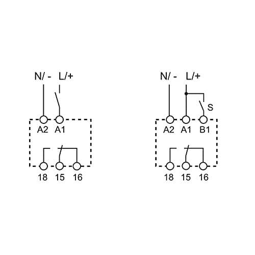 Eltako 2613424 S91-100-12VAC impulsbrytare utanpåliggande 12V