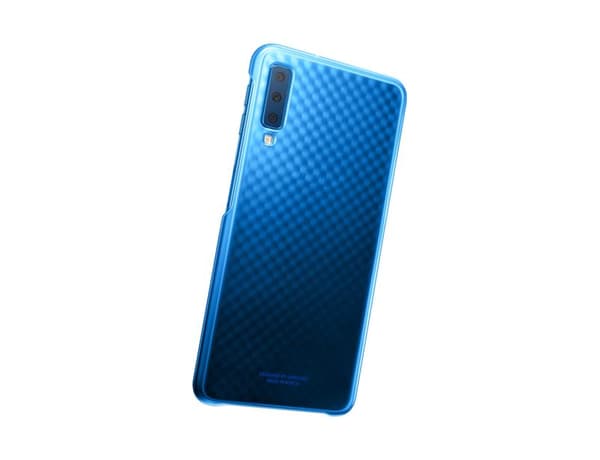 Samsung Gradation Skal - Samsung Galaxy A7 (2018) - Blå