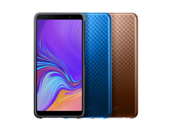 Samsung Gradation Skal - Samsung Galaxy A7 (2018) - Blå