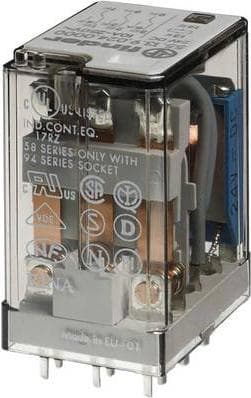 Finder industrirelä 24 VDC 600 ? 1W (55.13.9.024.0000)