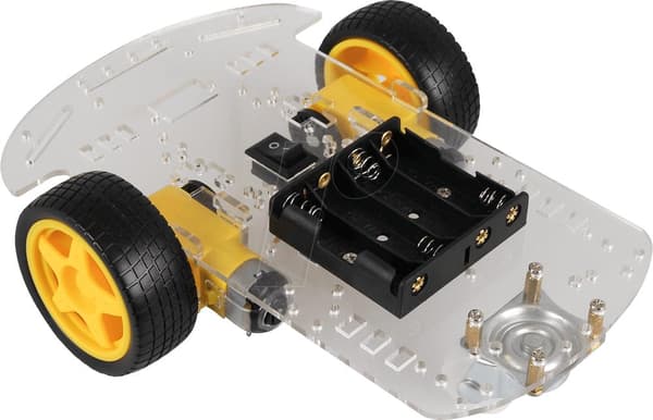 ROBOT CAR Kit 05 - Robot Chassis Kit til Raspberry Pi & Arduino (ROBOT05)