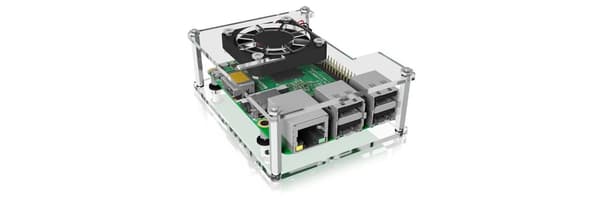 RaidSonic ICY BOX IB-RP106 - Fodral - Akryl - Klar (IB-RP106)